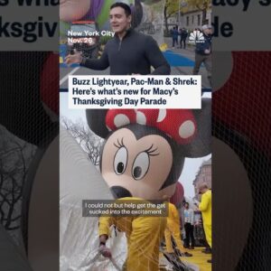 Buzz Lightyear, Pac-Man, & Shrek: Here's what's new for Macy's Thanksgiving Day Parade