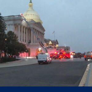 DC officials investigate small fire in tunnel between office building, US Capitol