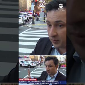 National Guard members shot near White House