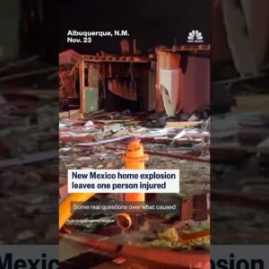 New Mexico home explosion leaves one person injured