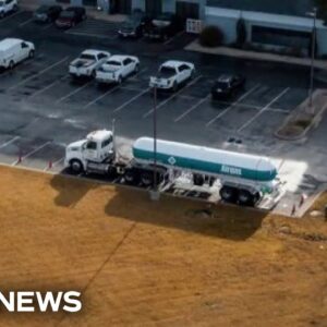 Police say air quality is safe after ammonia gas leak in Oklahoma