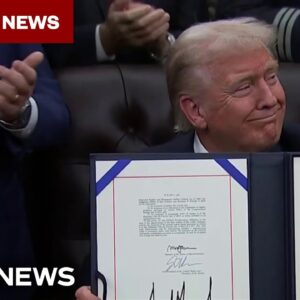 BREAKING: Trump signs funding bill into law to reopen federal government