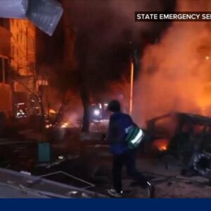 Russia strikes Ukraine as US Army secretary arrives in Kyiv