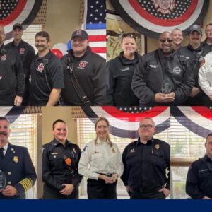 Seniors give back to firefighters who saved their lives during massive blaze