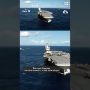 U.S. sends largest aircraft carrier to Latin America