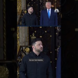 Zelenskyy asked if Ukraine would give up territory as part of a peace deal as talks continue