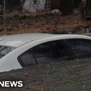 California community comes together after widespread damage from flooding and mudslides