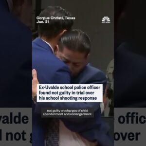Former Uvalde school officer found not guilty