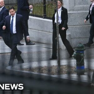 Greenland and Denmark officials meet with Vance and Rubio