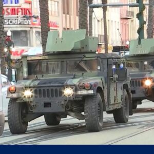 Law enforcement on high alert for New Year's Eve celebrations