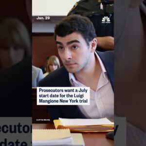 Prosecutors want a July start date for the Luigi Mangione New York Trial