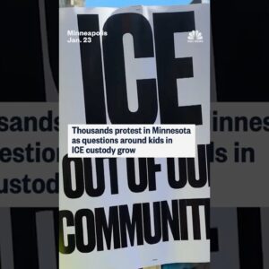 Thousands protest ICE in Minnesota