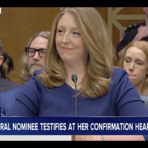Surgeon General nominee Casey Means testifies at her confirmation hearing: LIVE