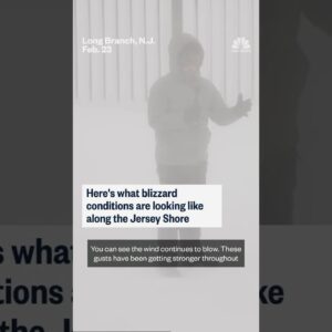 Here's what blizzard conditions are looking like along the Jersey Shore