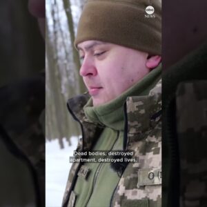 Ukrainian soldier tells of toll of Russia's war on him, his family and country