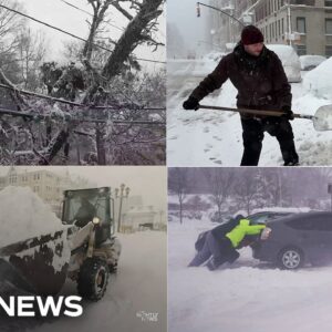 Historic winter storm blasts Northeast bringing heavy snow and travel chaos