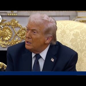 Trump says Russia-Ukraine war "very high" on his priority list amid war on Iran