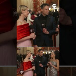 Best actress nominee Jessie Buckley arrives on the Oscars red carpet