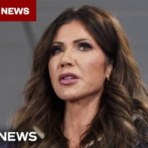 BREAKING: Trump fires Kristi Noem as Homeland Security Secretary