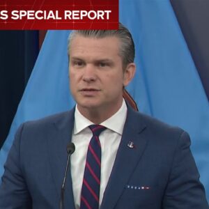 Special Report: Hegseth provides details about Operation Epic Fury in Iran