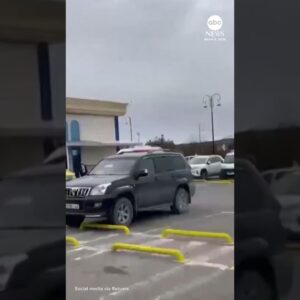 Eyewitness video captures drone attack on Azerbaijan airport