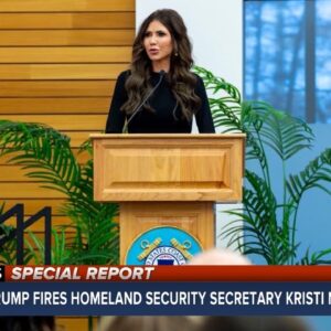 LIVE: Trump fires Kristi Noem as DHS secretary l ABC News Special Report