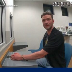 Justin Timberlake bodycam footage from DWI arrest released
