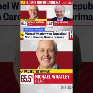 Michael Whatley wins Republican North Carolina Senate primary