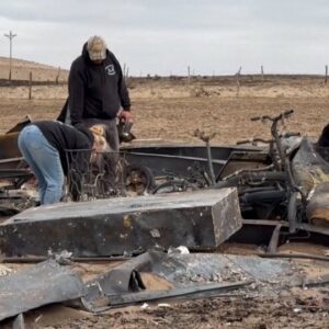 Nebraska man hauls water overnight as Morrill Fire nears property