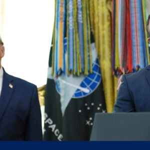 New DHS Secretary Markwayne Mullin makes remarks after being sworn in