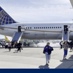 Passengers forced to evacuate after jet’s emergency landing