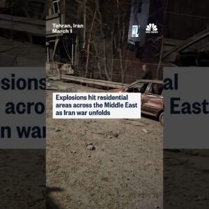 Explosions hit residential areas across the Middle East as Iran war unfolds