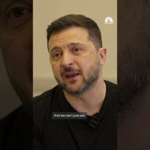 Zelenskyy asked whether he believes Trump cares about the future of Ukraine
