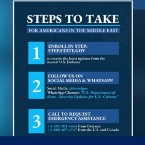 State Department scrambles to aid stranded Americans in Middle East