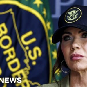 Trump fires DHS Secretary Kristi Noem