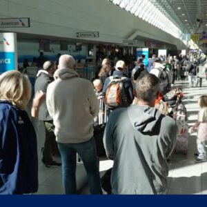 TSA lines grow as spring break travel heats up