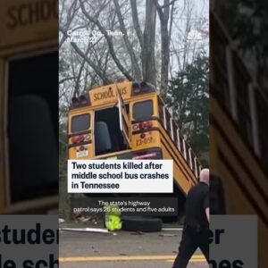 Two students killed in Tennessee school bus crash