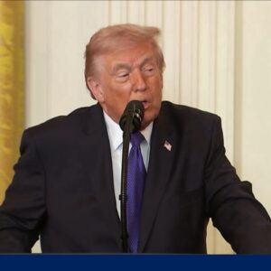 US will "easily prevail" in conflict with Iran, Trump says