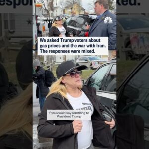 We asked Trump voters about gas prices and the war with Iran. The responses were mixed.
