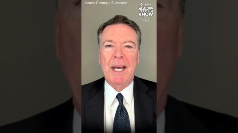 Former FBI Director James Comey says he's 'innocent' after indictment over seashell Instagram post