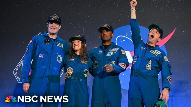 LIVE: Artemis II crew holds a news conference on their mission to the moon | NBC News