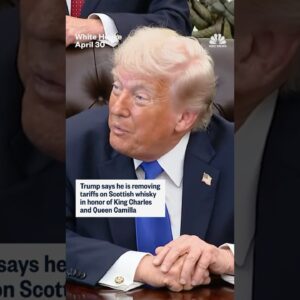 Trump says he is removing tariffs on Scottish whisky in honor of King Charles and Queen Camilla