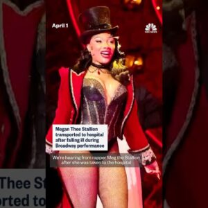 Megan Thee Stallion transported to hospital after falling ill during Broadway performance