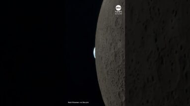 Astronaut captures stunning 'Earthset' from Artemis II