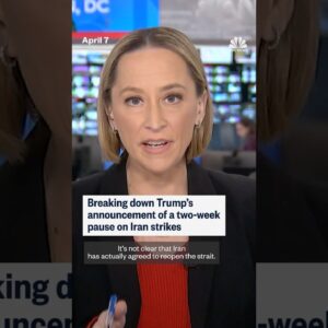 Breaking down Trump’s announcement of a two-week pause on Iran strikes