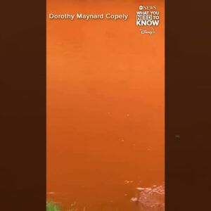 Bright orange water spotted in a West Virginia stream