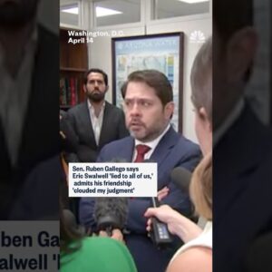 Sen. Gallego says Eric Swalwell 'lied to all of us,' admits his friendship 'clouded my judgment'