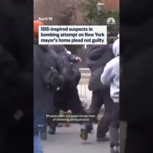 ISIS-inspired suspects in bombing attempt on New York mayor's home plead not guilty