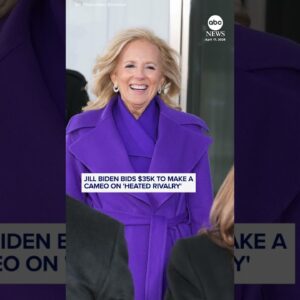 Jill Biden bid $35,000 for a chance to guest star on 'Heated Rivalry,' but lost out
