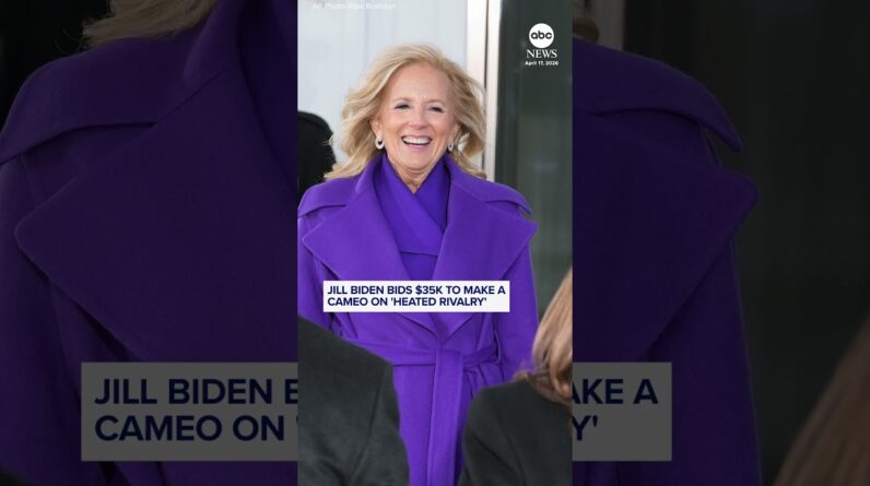 Jill Biden bid $35,000 for a chance to guest star on 'Heated Rivalry,' but lost out